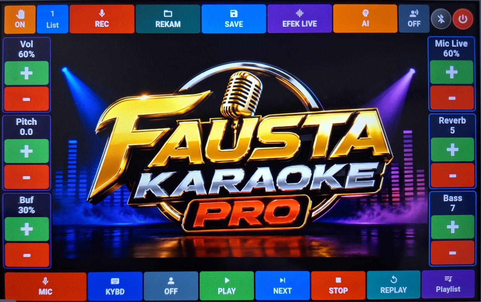 Logo Fausta Karaoke